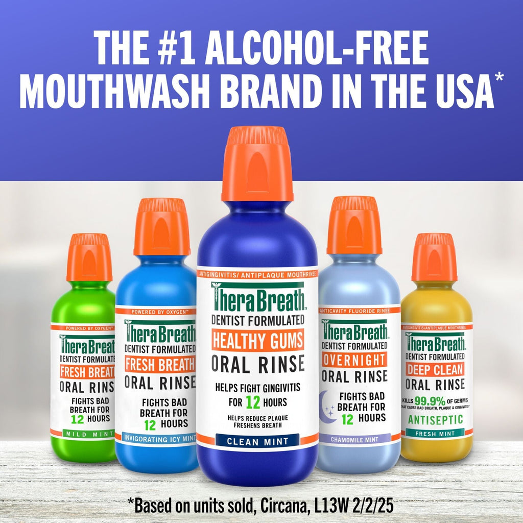 Healthy Gums Oral Rinse w/ Added CPC - Clean Mint